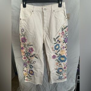 We The Free Off-White Trousers